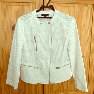 NWT Ann Taylor White Jacket